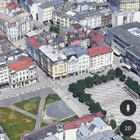 شقة Red&black Centr, Na Hradbach 118 *